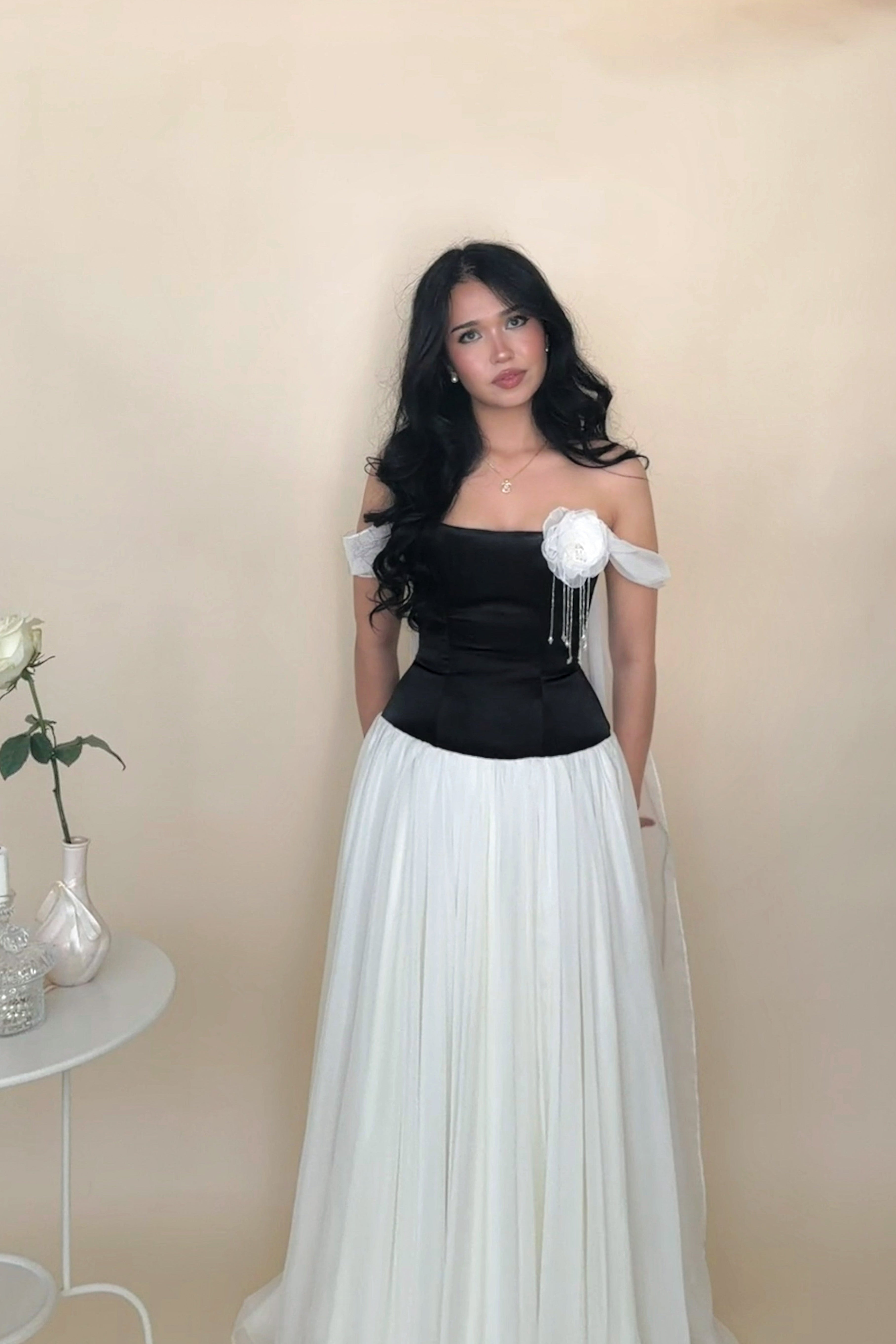 The Rosette Corset Dress