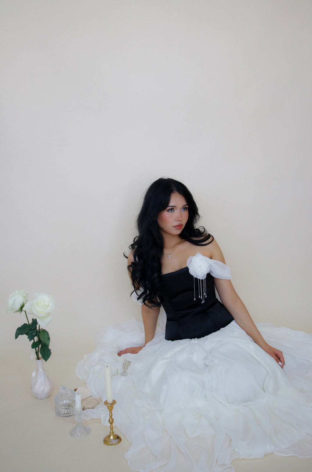 The Rosette Corset Dress